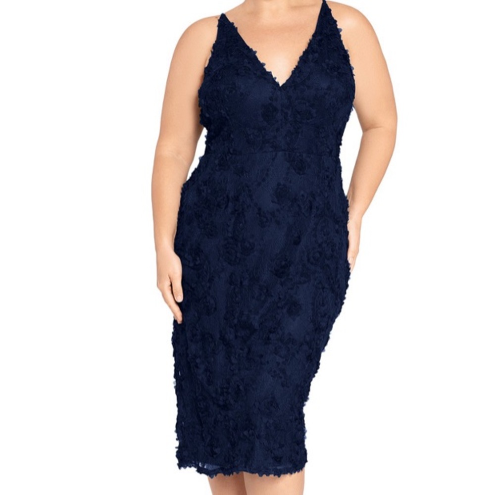 Escape Navy blue evening dress